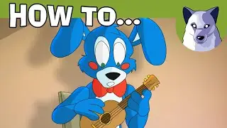 How to... Play Ukulele! - FNAF animation [Tony Crynight]