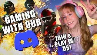 Playing Multiplayer Customs with our Discord Community | JOIN US TO PLAY! | MWII with my Girlfriend