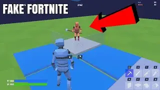Floating in Scuffed Fortnite... (bad idea)