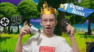 Играю в ФОРТНАЙТ с ЭСПАНДЕРОМ на руке, используя ДЖОЙСТИК!