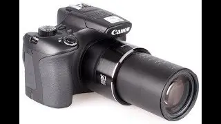 CANON POWER SHOT SX60HS BLACK & WHITE VIDEO TEST