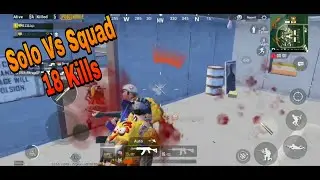 Solo vs squad 18 kills in Sanhok | PUBG MOBILE |