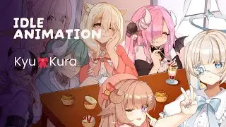 Kyu🎀Kura ┃ Idle Animation (Wallpaper)