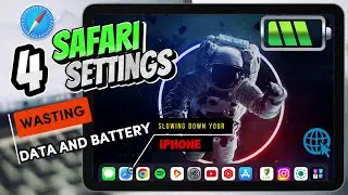 📱💡Boost iPhone Battery Life! 🚀🔋 Safari Hacks 4 Settings to Save Data & Power! 😱💪
