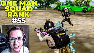 HASET DİKENİ SCAR-L Yİ 7 SEVİYE YAPTIM ! ONE MAN SQUAD RANK 55. BÖLÜM - PUBG MOBILE