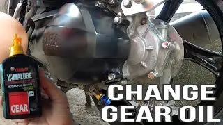 PAANO MAGPALIT NG GEAR OIL SA MIO SOUL I 125's (Yamaha,YAMALUBE)