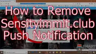 How to Remove Sensityimmit.club Push Notification from Chrome & Firefox