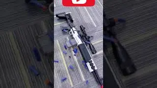 Powerful Soft bullet Gunshot toy MK14 electric