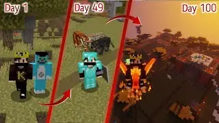 I Survived 100 Days In JUNGLE SAFARI | MINECRAFTJAVA | part:1|#minecrafthardmode #100daysinminecraft