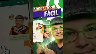 Como fazer figurinhas direto no WhatsApp, sem aplicativo externo #WhatsApp