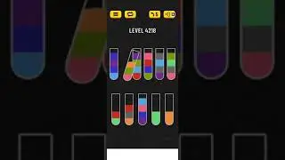water sort puzzle level 4218