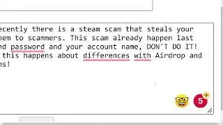 Message to everyone about Discord Nitro Airdrop Steam Scam