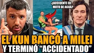 El Kun Agüero BANCÓ a MILEI y terminó 