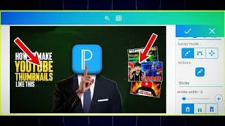 How to Create a GLOW EFFECT Thumbnail in Pixellab (2024)
