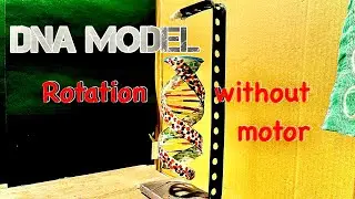 How to make DNA Model 360° Rotation without Motor 