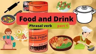Food Drink Phrasal verbs | cooking phrasal verb | Learn English | Phrasalpedia |Spoken English