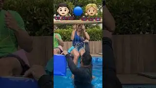 Quem será que vai cair na piscina?!😱 #shorts #challenge