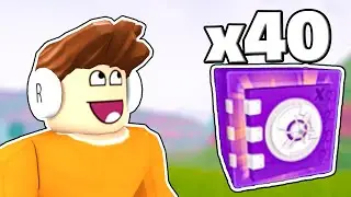 Opening 40 Vault Safes! - Roblox Jailbreak