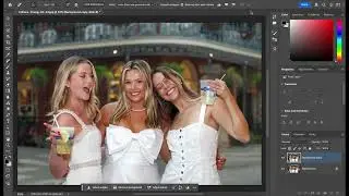 How to remove people from the background in photoshop