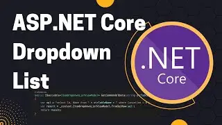 Dropdown List In ASP.NET Core MVC | MSSQL | .NET 6