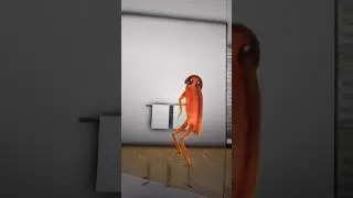 A Cockroach Danced Tyla Dance Trend 🪳 #shorts
