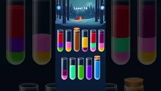 Water Sort & Help The Girl Level 76 #CorianderGaming