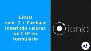 Ionic + Firebase #13 - Inserindo dados no formulário dinamicamente