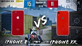 Iphone 8 vs Iphone Xr Tdm Match | Iphone 8 pubg test | Best IPhone for pubg |pubg mobile