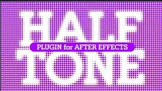 Halftone - plugin for After Effects