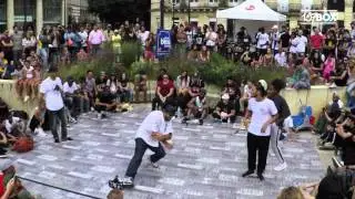 battle danse agora 2015 Bboy salim la smala/lino vs Bboy Darwin/Anissa