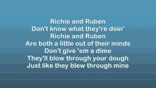 Fountains Of Wayne - Richie and Ruben Lyrics HD