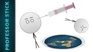 Flat Earth Anti-Vaxxer Creationist Says I'm an Idiot