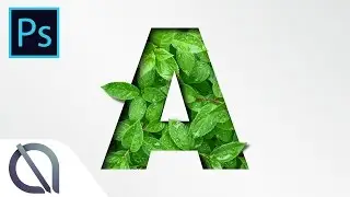 How to create realistic leaves typography with paper cut - Tutorial - Photoshop