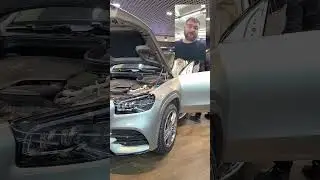Mercedes-Benz GLS полная броня #оклейкаавто #полиуретан #films #шумкамосква #шум