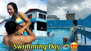 Luffy ley swimming pool ma yesto garyo 😭