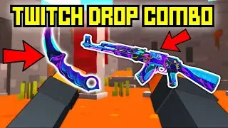 Krunker USING EVERY TWITCH DROP COMBO *INSANE*