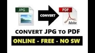 How To Convert JPG To PDF Online All Windows