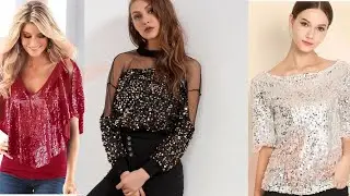 como combinar Blusas de lentejuelas moda
