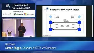 Keynote - Simon Riggs, Founder & CTO, 2ndQuadrant