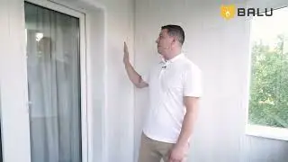 Завершен ремонт балкона 