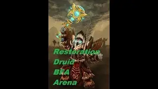 Resto Druid PVP BFA | Full Video | Arena 2v2 #Druid #Warlock