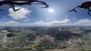 Полёт в облака / 360 видео