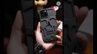 Black Skull 💀 IPhone case
