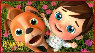 Bingo School Dog Song  , Baby Shark , Wheels on the Bus , Happy Birthday Song  - Banana Cartoon [HD]