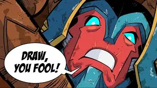 Grinding towards the end of Gunship Thunderpunch Book 2! 