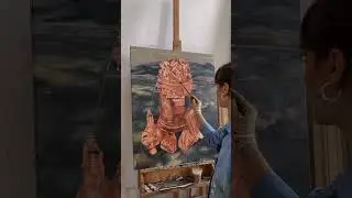 6 days of painting in 30 seconds!