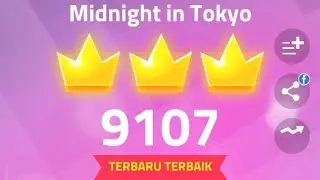 Magic Tiles 3 - Midnight in Tokyo (Highscore 9107) Terbaik ❤️