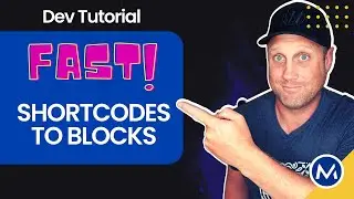 Say Goodbye to Shortcodes: Speed Up Your Workflow with Block Conversion