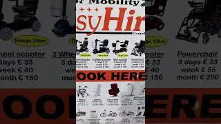 Mobility scooter hire Benidorm 