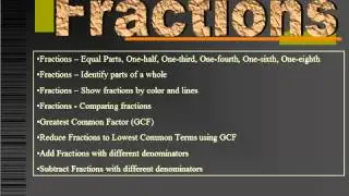 4th Grade Math Curriculum Video